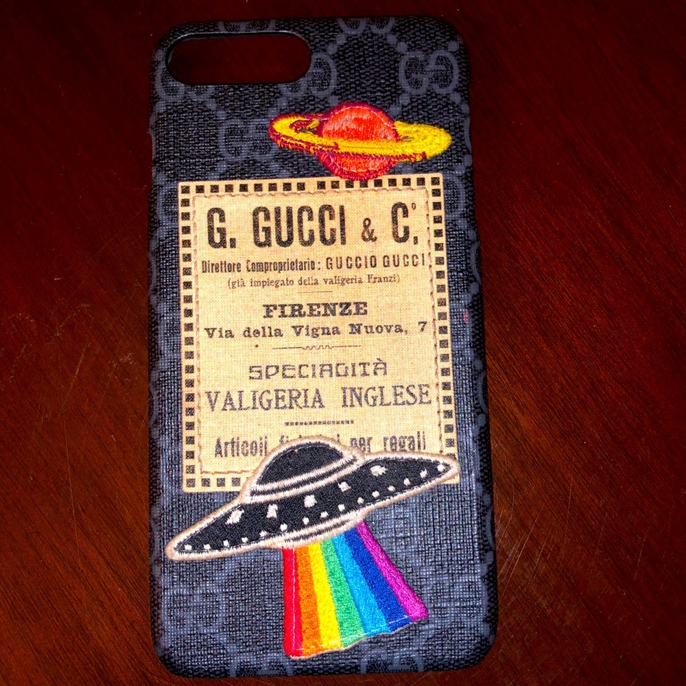 Authentic Gucci iPhone case 7 plus